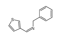 N-benzyl-1-thiophen-3-ylmethanimine Structure