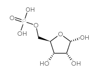 Alpha-D-核糖-5-磷酸结构式