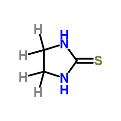 2-(4,4,5,5-2H4)Imidazolidinethione Structure
