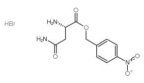L-天冬酰胺4-硝基苄酯氢溴酸盐结构式