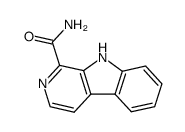 9H-Pyrido[3,4-b]indole-1-carboxamide structure
