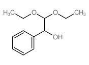 2,2-diethoxy-1-phenyl-ethanol Structure