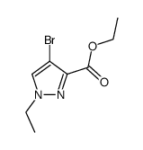 ethyl 4-bromo-1-ethyl-1H-pyrazole-3-carboxylate Structure