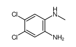 4,5-dichloro-2-(methylamino)aniline Structure