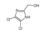 4,5-二氯-1H-咪唑-2-甲醇结构式