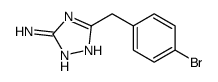 5-(4-BROMOBENZYL)-4H-1,2,4-TRIAZOL-3-AMINE Structure