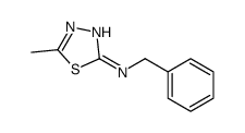 N-benzyl-5-methyl-1,3,4-thiadiazol-2-amine Structure