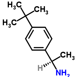 (R)-1-(4-叔丁基苯基)乙胺结构式