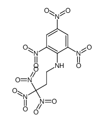 2,4,6-trinitro-N-(3,3,3-trinitropropyl)aniline结构式
