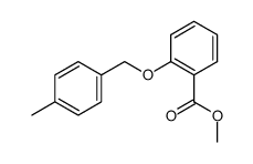 2-[(4-methylphenyl)methoxy]-benzoic acid, methyl ester结构式