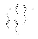 Bis(2,5-dichlorophenyl) disulfide结构式