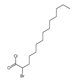 2-Bromotetradecanoic acid chloride Structure