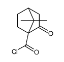 7,7-dimethyl-3-oxobicyclo[2.2.1]heptane-4-carbonyl chloride Structure