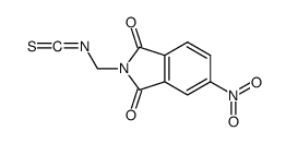 2-(isothiocyanatomethyl)-5-nitroisoindole-1,3-dione Structure