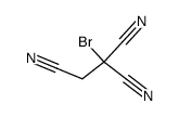1-Brom-1,1,2-tricyan-ethan结构式