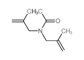 N,N-bis(2-methylprop-2-enyl)acetamide Structure