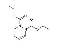 diethyl 1,2-dihydropyridazine-1,2-dicarboxylate结构式