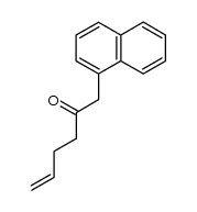 1-(2-oxo-5-hexenyl)naphthalene结构式