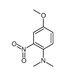4-methoxy-N,N-dimethyl-2-nitroaniline结构式