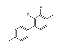 2,3-difluoro-1-methyl-4-(4-methylphenyl)benzene Structure