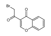 3-(2-bromoacetyl)chromen-4-one结构式