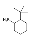 tert-Butylcyclohexylphosphine Structure