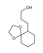 3-(1,4-dioxaspiro[4.5]decan-6-yl)propan-1-ol Structure