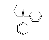 [2-methylpropyl(phenyl)phosphoryl]benzene Structure