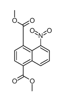 dimethyl 5-nitronaphthalene-1,4-dicarboxylate Structure