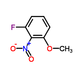 3-氟-2-硝基苯甲醚结构式
