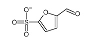 5-甲酰基-2-呋喃磺酸结构式