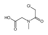 2-[(2-Chloroacetyl)(methyl)amino]acetic acid Structure
