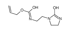 prop-2-enyl N-[2-(2-oxoimidazolidin-1-yl)ethyl]carbamate结构式