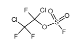 1,2-dichlorotrifluoroethyl fluorosulfate结构式