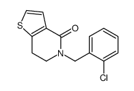 4-Oxo Ticlopidine Structure