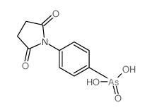 Arsonic acid,[4-(2,5-dioxo-1-pyrrolidinyl)phenyl]- (9CI)结构式