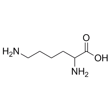 DL-赖氨酸结构式