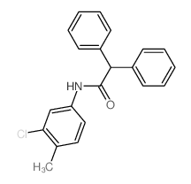 N-(3-chloro-4-methyl-phenyl)-2,2-diphenyl-acetamide picture