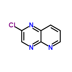 2-氯吡啶并[2,3-b]吡嗪结构式