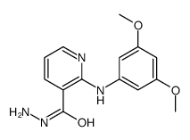 2-(3,5-dimethoxyanilino)pyridine-3-carbohydrazide Structure