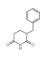 2,4(1H,3H)-Pyrimidinedione,dihydro-1-(phenylmethyl)- structure