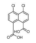 4,5-DICHLORONAPHTHALENE-1,8-DICARBOXYLICACID结构式