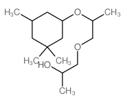 2-Propanol,1-[2-[(3,3,5-trimethylcyclohexyl)oxy]propoxy]-结构式