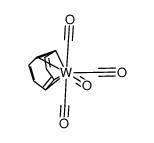 tetracarbonyl-η4-cyclooctatetraene-tungsten(0) Structure