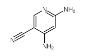 3-Cyano-4,6-diaminopyridine Structure