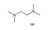 N1,N1,N2,N2-tetramethylethane-1,2-diamine hydroiodide结构式