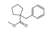 1-苄基环戊烷羧酸甲酯结构式