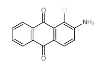 2-氨基-1-氯蒽醌结构式