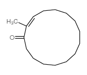 甲基环十五烯酮结构式