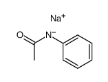 N-phenylacetamide sodium salt Structure